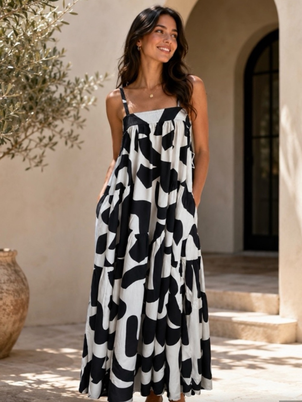 Abel The Label Anthropologie Maxi Dress M